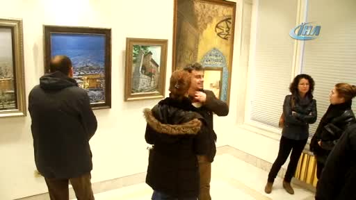 Bursa'da fotoğraf gibi tablolar görücüye çıktı