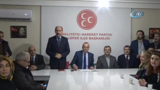 MHP Bursa İl Başkanı Topçu: "Erdoğan Türk Milleti'nin oyları ile seçilmiştir"