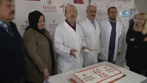 Bursa Hayat Hastanesi 40. yılını kutladı