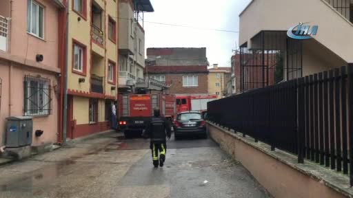 Bursa'da yangın dehşeti İki kız kardeş ağır yaralı