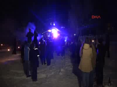 Bursa Uludağ'da yılbaşı coşkusu