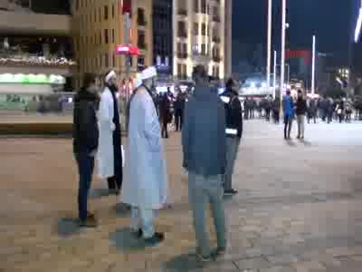 Yeni yıla dakikalar kala yine ortaya çıktılar