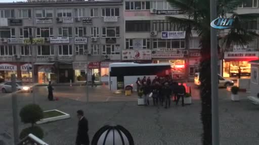 Bursa'da FETÖ'cü 12 eski subay adliyeye sevk edildi
