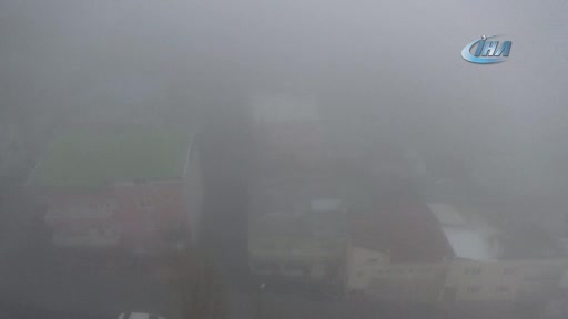 Bursa'da yoğun sis, Uludağ'da kar etkili oldu