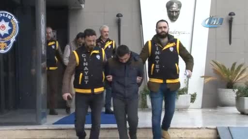 Bursa'da polisi yaralayan iki zanlı adliyeye sevk edildi