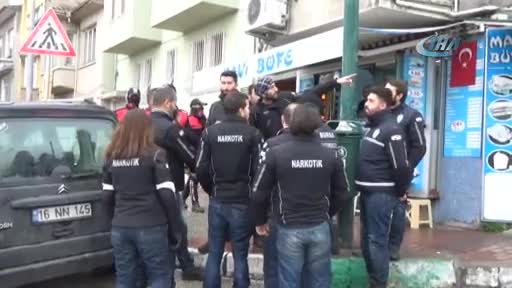 Bakanın açıklamalarının ardından Bursa polisi zehir tacirlerine savaş açtı
