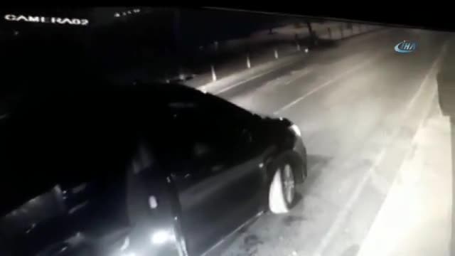 Burak Yılmaz'ın olay yerinden ayrılırken görüntüleri ortaya çıktı
