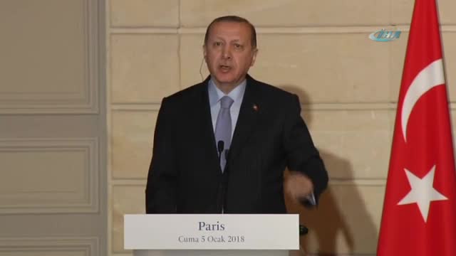 Erdoğan'dan Fransız gazeteciye sert cevap