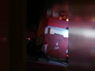 3 kadın diri diri yanmaktan son anda kurtuldu