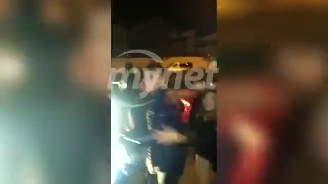 Oyuncu Feyza Civelek'in polisi ısırdığı görüntüler ortaya çıktı