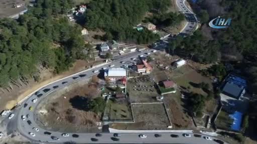 Bursa Uludağ Milli Parkı'na girişte oluşan kuyruğun sebebi belli oldu