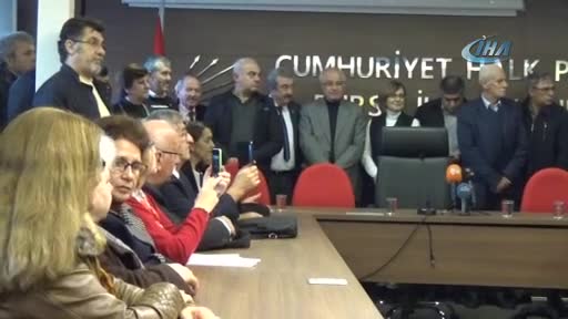 CHP Bursa'da devir teslim töreni yapıldı