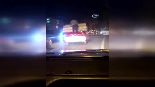 Böyle eşya taşıma görülmedi! 'Yok artık' diyeceksiniz