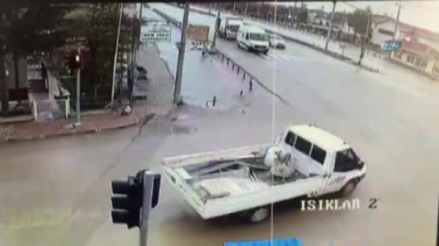 Korkunç kazanın kamera görüntüleri ortaya çıktı