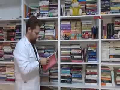 Bursa'da önce muayene, sonra kitap