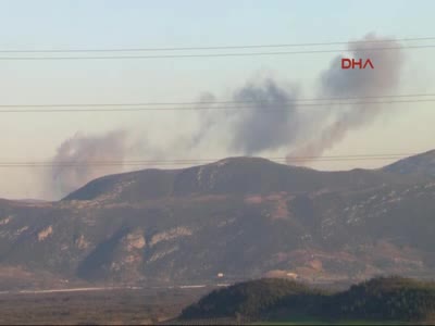 Savaş uçakları Afrin'deki hedefleri vuruyor