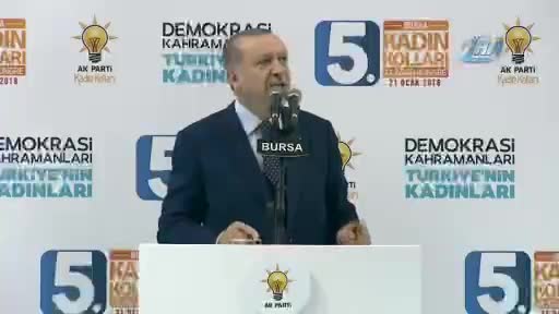 Cumhurbaşkanı Erdoğan Bursa İl Kadın Kolları Kongresi'nde konuştu - 2
