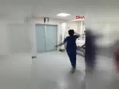 Yoğun bakımda tepki çeken görüntü!