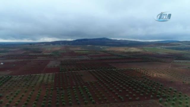 Harekatın kilit noktası olan Bursiye Dağı böyle görüntülendi