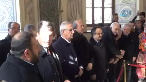 Bursa'da Osmanlı padişahları huzurunda Afrin'deki Mehmetçik için dua