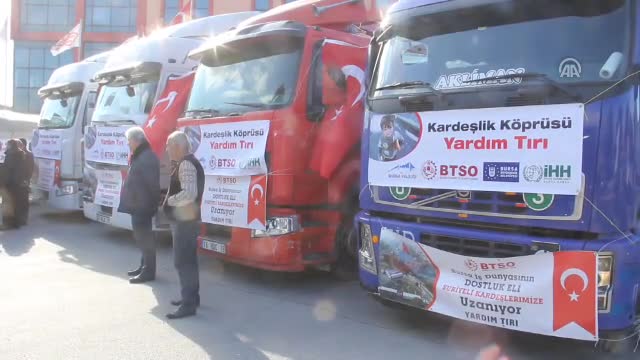 Bursa iş dünyasından Suriyeli mültecilere yardım eli