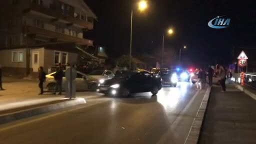Asker konvoyunda ortalık bir anda karıştı!