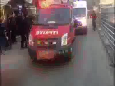 Kilis'e atılan roket yerleşim alanına düştü