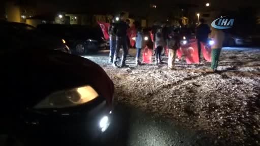 Bursa'da Afrin harekatına destek konvoyu