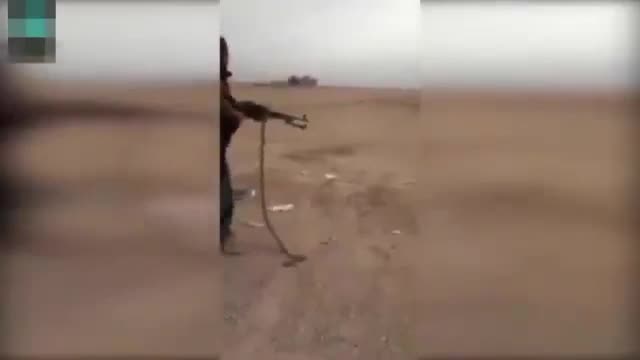 YPG'li teröristten kan donduran görüntü! Kurşuna dizdi