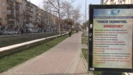 Bursa Gemlik'te hayat durdu
