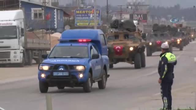 JÖH timleri mehter marşı ile Afrin'e gidiyor