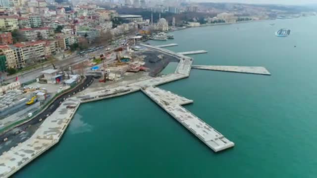 Martı Projesindeki son durum havadan görüntülendi