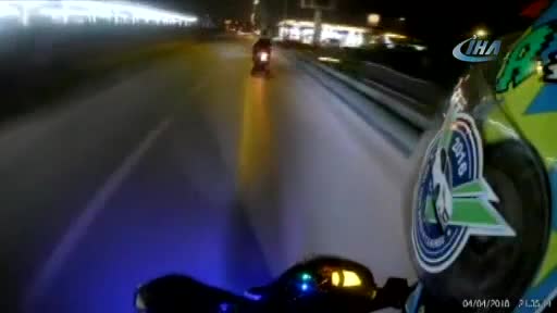 Bursa'da yola dökülen mazot motosikletlileri canından ediyordu