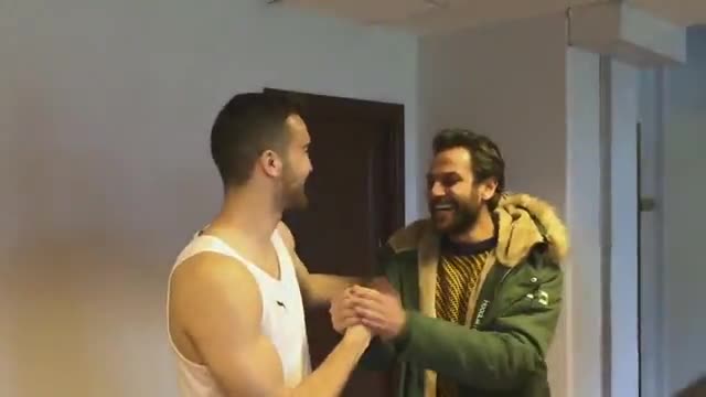 Çukur'un Vartolu'sundan, Bursaspor antrenmanında şov yaptı