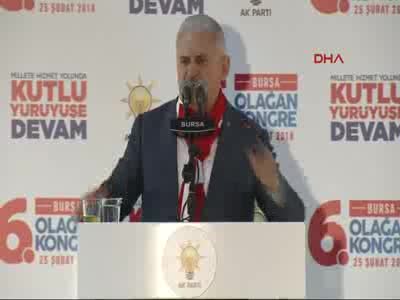 Bursa'da "Bizi Afrin'e götür" sloganları! Başbakan Yıldırım... -3