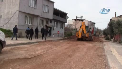 Bursa Karacabey'de alt yapı çalışmaları bütün hızıyla devam ediyor