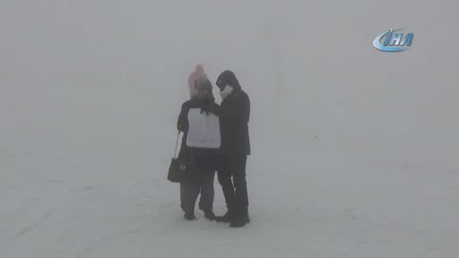 Bursa Uludağ'da yoğun sis
