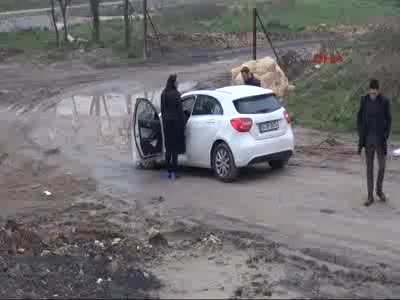 Tartıştığı kadını bacağından vurup intihar girişiminde bulundu