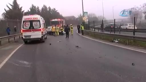 İstanbul'da akılalmaz kaza!