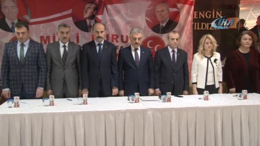 MHP Genel Sekreteri Büyükataman Bursa'da: 'Köşeye sıkıştılar'