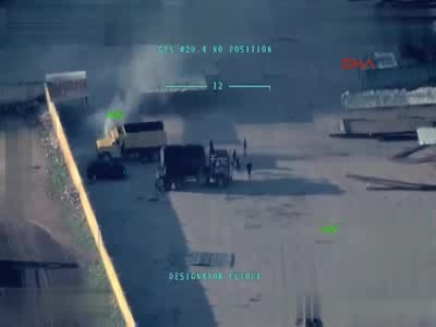 TSK yeni görüntüleri paylaştı! Hainler yakıyorlar...