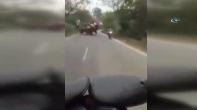 Traktörlerin yarışı kötü bitti