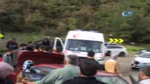 Bursa'da tırla otomobil çarpıştı: 3 yaralı
