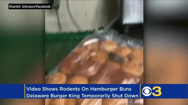 Dev hamburger zincirinde skandal görüntü!