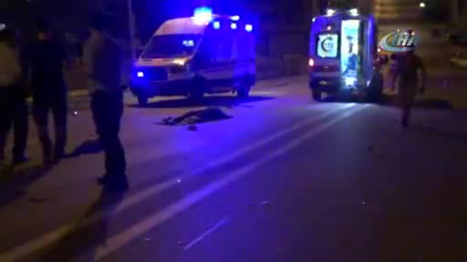 Bursa'daki kazada 2 kişi metrelerce savrularak can verdi