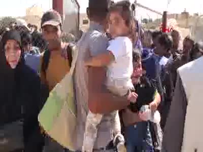 Öncüpınar Sınır Kapısı'nda Suriyelilerin bayram ziyareti yoğunluğu