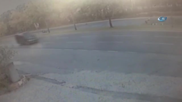 Ölümlü motosiklet kazası kamerada