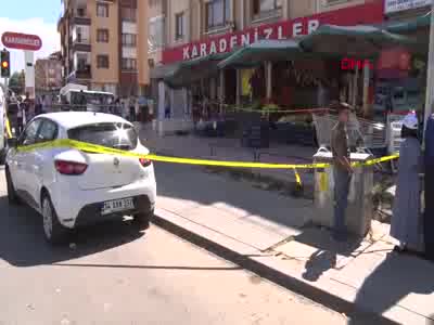 Market önünde silahlı saldırı: 3 yaralı