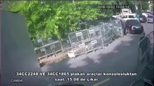 Suudi gazeteci&nbsp;Kaşıkçı olayında yeni görüntüler ortaya çıktı