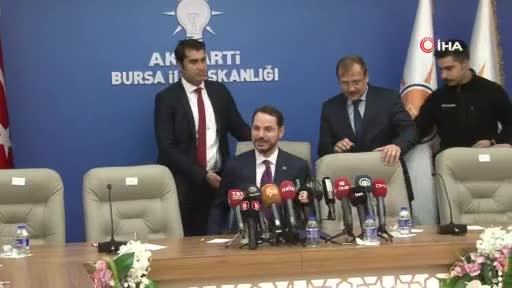 Berat Albayrak Bursa'da: "Türkiye artık şampiyonlar ligindedir"